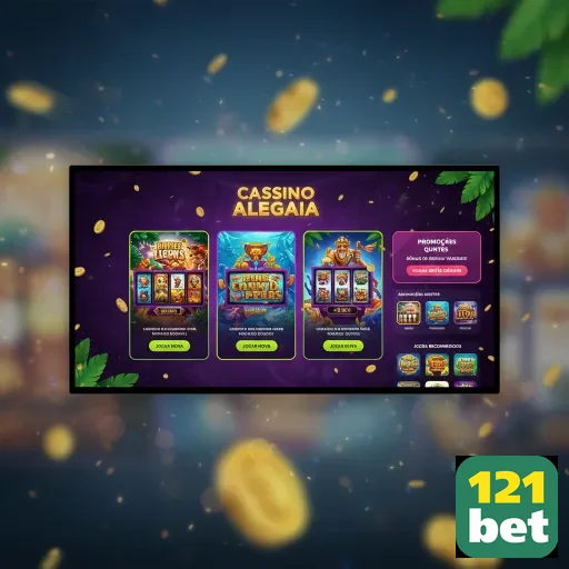 Interface do aplicativo 121bet com jogos VIP em celular.