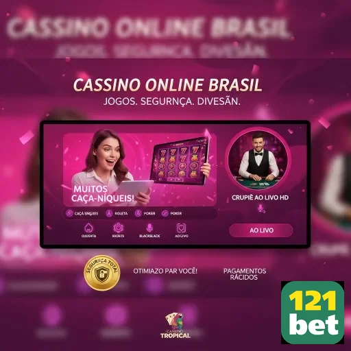 Jogadora interagindo com jogos VIP no 121bet.