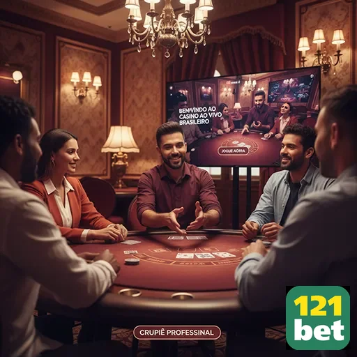 Jogadores desfrutando de jogos VIP da 121bet em ambiente sofisticado.