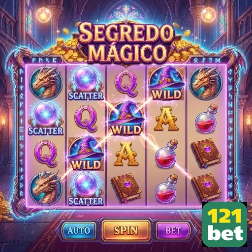 Tela do jogo Segredo Mágico no site 121bet.